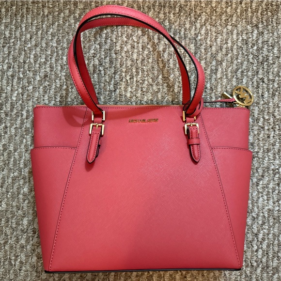Michael Kors Coral Tote Bag